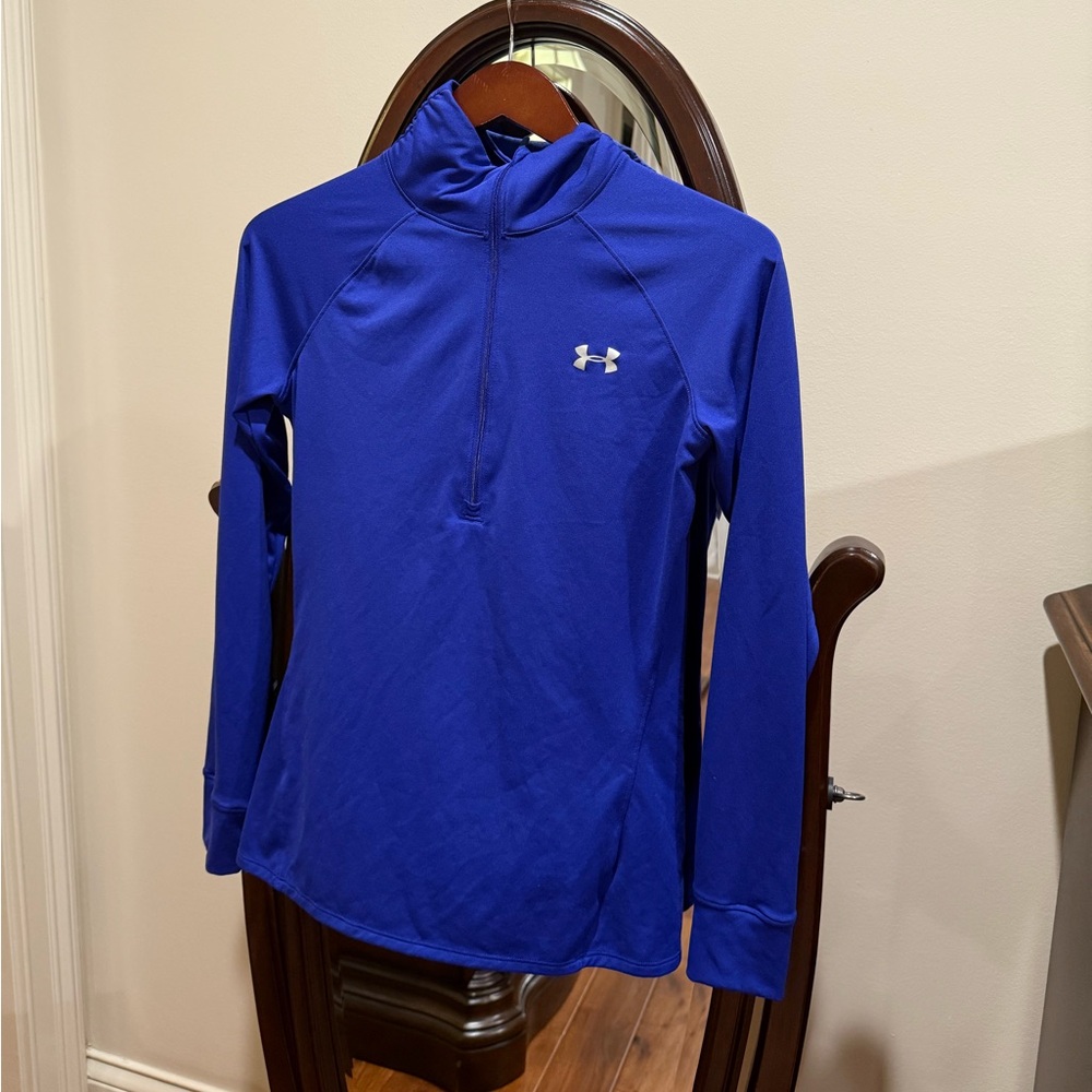 Under Armour Royal Blue Half-Zip Top